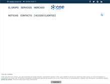 Tablet Screenshot of grupoase.net